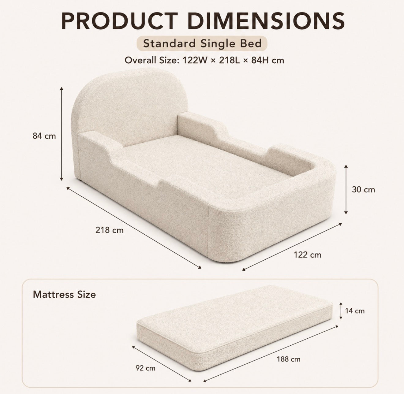 Meraki Floor Bed